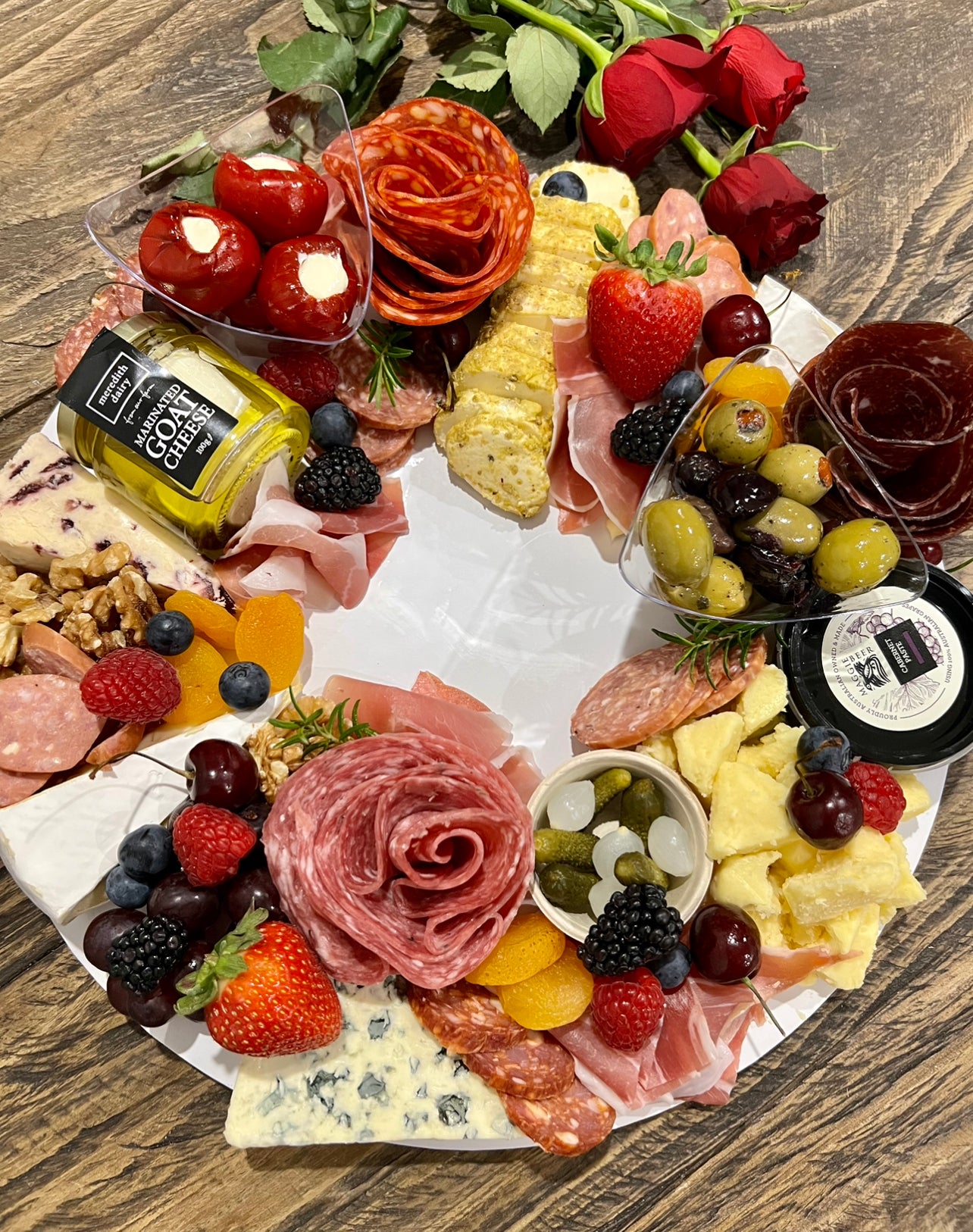 Charcuterie Christmas Wreath