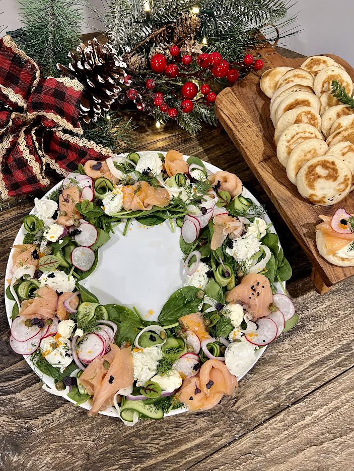 Smoked Salmon Wreath