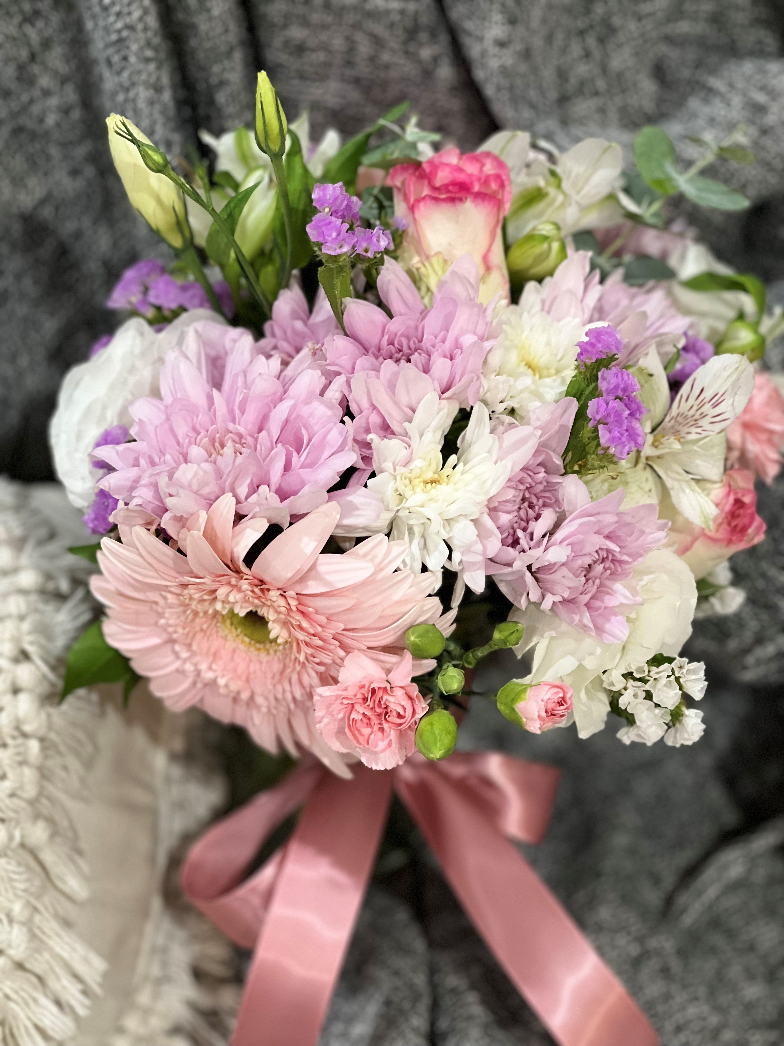 Small Vintage Flower Jar